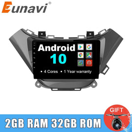 Eunavi 9'' Android 10 Car radio multimedia player for Chevrolet Malibu 2015 2016 2017 stereo GPS Navigator wifi