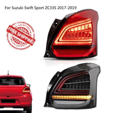 Załaduj zdjęcie do przeglądarki galerii, VLAND Tail Lights Assembly For Suzuki Swift Sport ZC33S 2017-2019 Taillight Tail Lamp Turn Signal Reverse Lights LED DRL Light