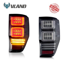 Cargar imagen en el visor de la galería, VLAND Tail lights Assembly for Ford Ranger 2012-2018 Taillights Tail Lamp with Turn Signal Reverse Lights LED DRL light