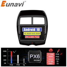 Cargar imagen en el visor de la galería, Eunavi car radio stereo multimedia pc player for Mitsubishi ASX 2013-2016 2 din headunit GPS TDA7851 Subwoofer USB