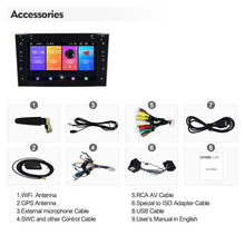 Charger l&#39;image dans la galerie, Eunavi 2 Din Android 10 Car Multimedia Player DVD Radio GPS For Vauxhall Opel Astra H G Vectra Antara Zafira Corsa Auto Audio BT