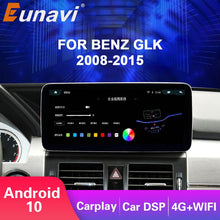 Laden Sie das Bild in den Galerie-Viewer, Eunavi car radio stereo For Mercedes Benz GLK Class X204 2008-2015 Android 11 Car Multimedia Player Navigation  8 Core Carplay