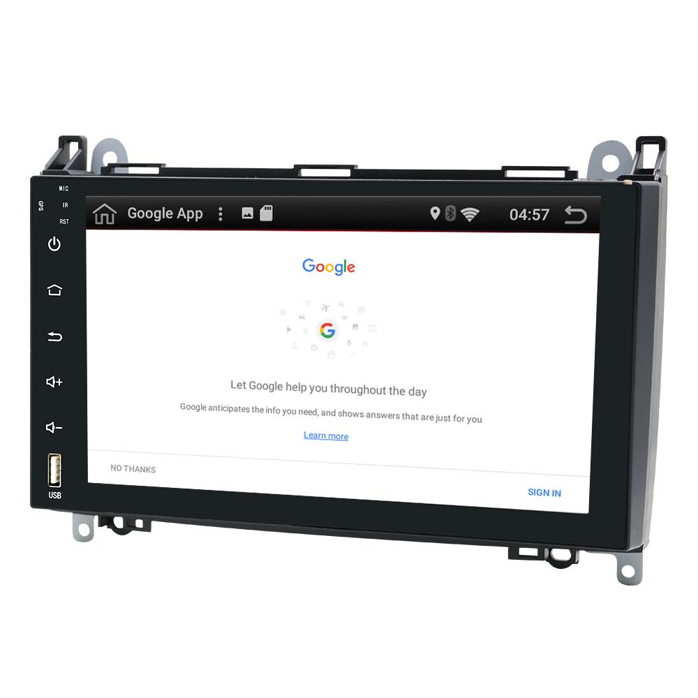 Eunavi 2 Din Autoradio Multimedia Player Android 10 Automotivo Für Mercedes/Benz/Sprinter/B200/B-Klasse/W245/B170/W169 GPS Stereo