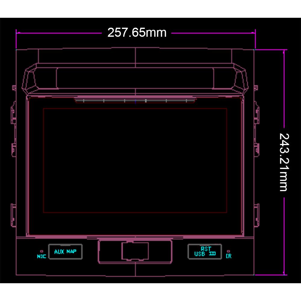 Eunavi 10.1 inch Android 10 Car radio stereo GPS for Toyota Land Cruiser LC200 2004 2005 2006 2007 2008 2din Headunit RDS BT