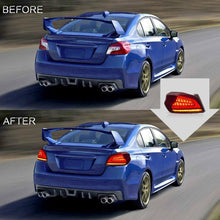 Załaduj zdjęcie do przeglądarki galerii, VLAND Tail Lights Assembly For 2015-2019 Subaru WRX / WRX STI Tail Lamp With Sequential Turn Signal