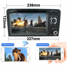 Load image into Gallery viewer, Eunavi 2 Din Android 10 Car Radio Multimedia For Audi A3 8P 2003-2012 S3 2006-2012 RS3 2011 Stereo Audio DVD Player 4G 64G GPS