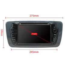 Load image into Gallery viewer, Eunavi 2 Din Car Radio Audio DVD For Seat Ibiza 6j 2009 2010 2011 2012 2013 Multimedia Player 3G WIFI 2Din GPS Navigation