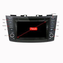 Load image into Gallery viewer, Eunavi 2 Din Android 9.0 Car radio dvd multimedia For Suzuki Swift 2011-2015 2din Stereo headunit GPS Navigation autoradio WIFI