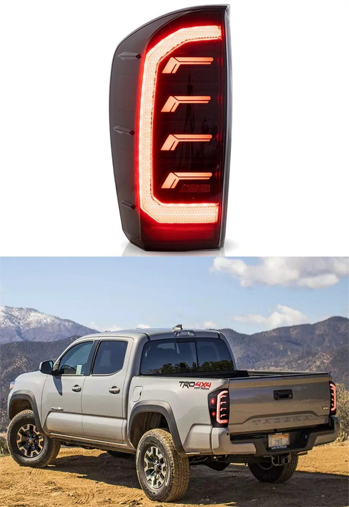 VLAND Full LED Taillights Rear Light TRD Off Road tail lights trucks For Toyota Tacoma TRD Sport SR5 Limited 2016- 2021