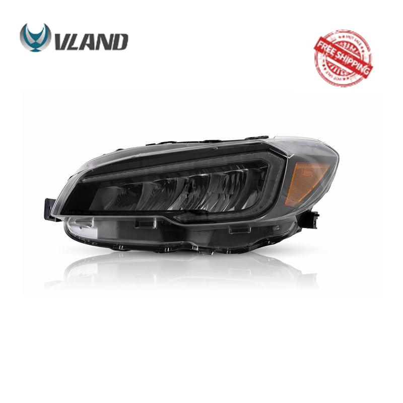 VLAND manufacturer For WRX 2015-UP with Squential Indicator in reflective net beam design Plug And Play