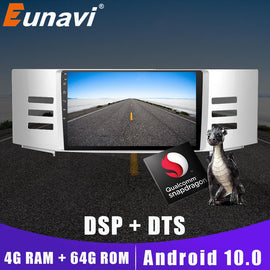 Eunavi Android 10 car radio stereo multimedia for Toyota Reiz 2005-2009 double 2 din headunit IPS TDA7851 GPS Navigation audio