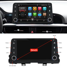 Load image into Gallery viewer, Eunavi 1 Din 8&#39;&#39; Android 9 Car Radio Stereo GPS Navigation for Kia Picanto Morning 2017 1din headunit multimedia IPS TDA7851 USB