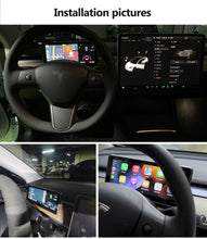 Załaduj zdjęcie do przeglądarki galerii, Eunavi Car All In One Dashboard For Tesla Model 3 Y Digital Virtual Cockpit HD Smart Stereo Multimedia Player GPS Navigation IPS