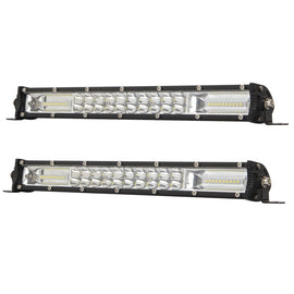 Vehicle Work Light 15 inch Two Rows  22W 6000K IP67 for Car Truck Off-road Vehicle LED Work Lights Spot / Flood Light