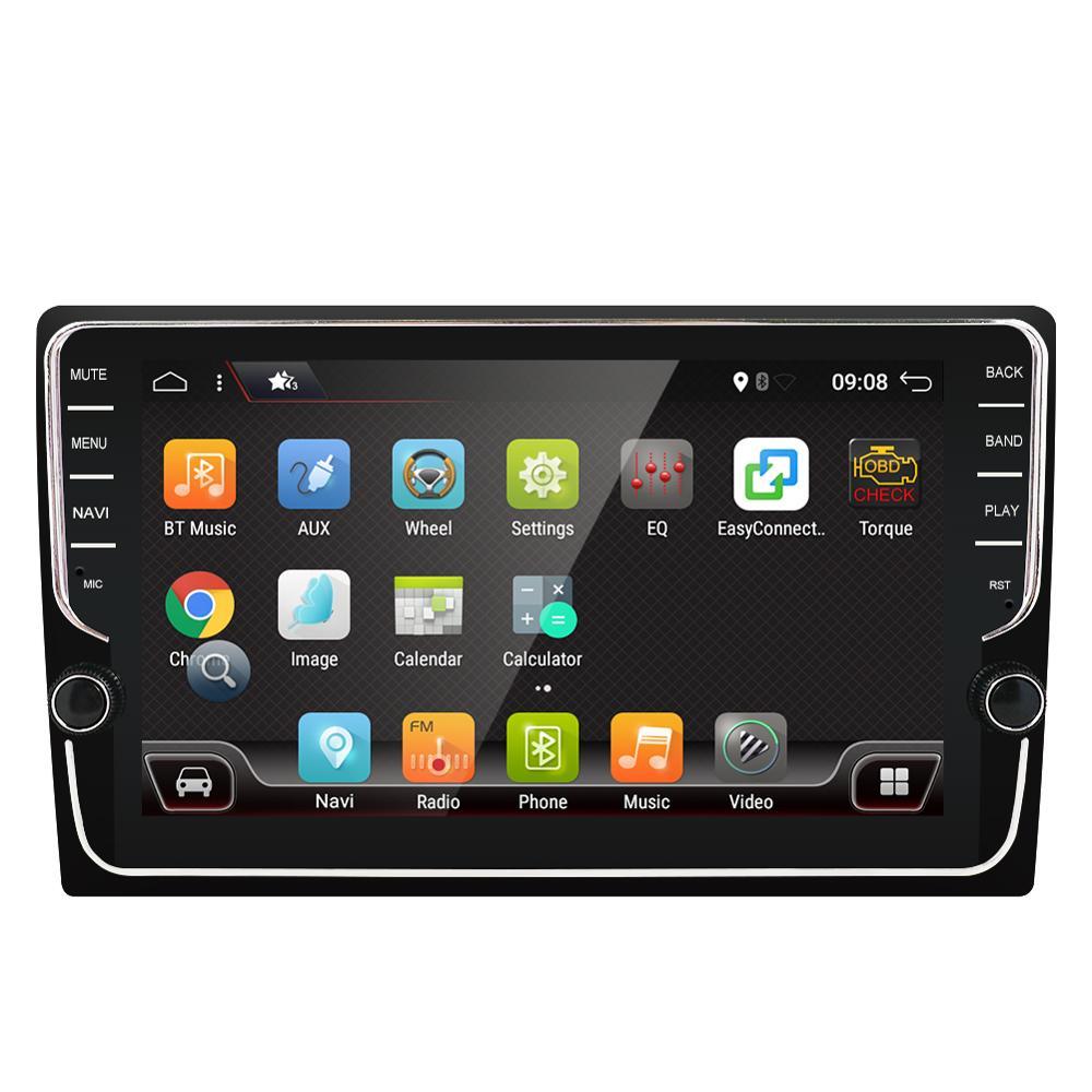 Eunavi 2 Din Android 10 universal Car Radio Stereo Multimedia 2din GPS Navigation Audio tda7851 autoradio video 4G 64G PX6