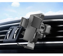 Load image into Gallery viewer, Car phone holder, air outlet, car buckle type mobile phone driving support frame, creative horizontal screen car navigation frame