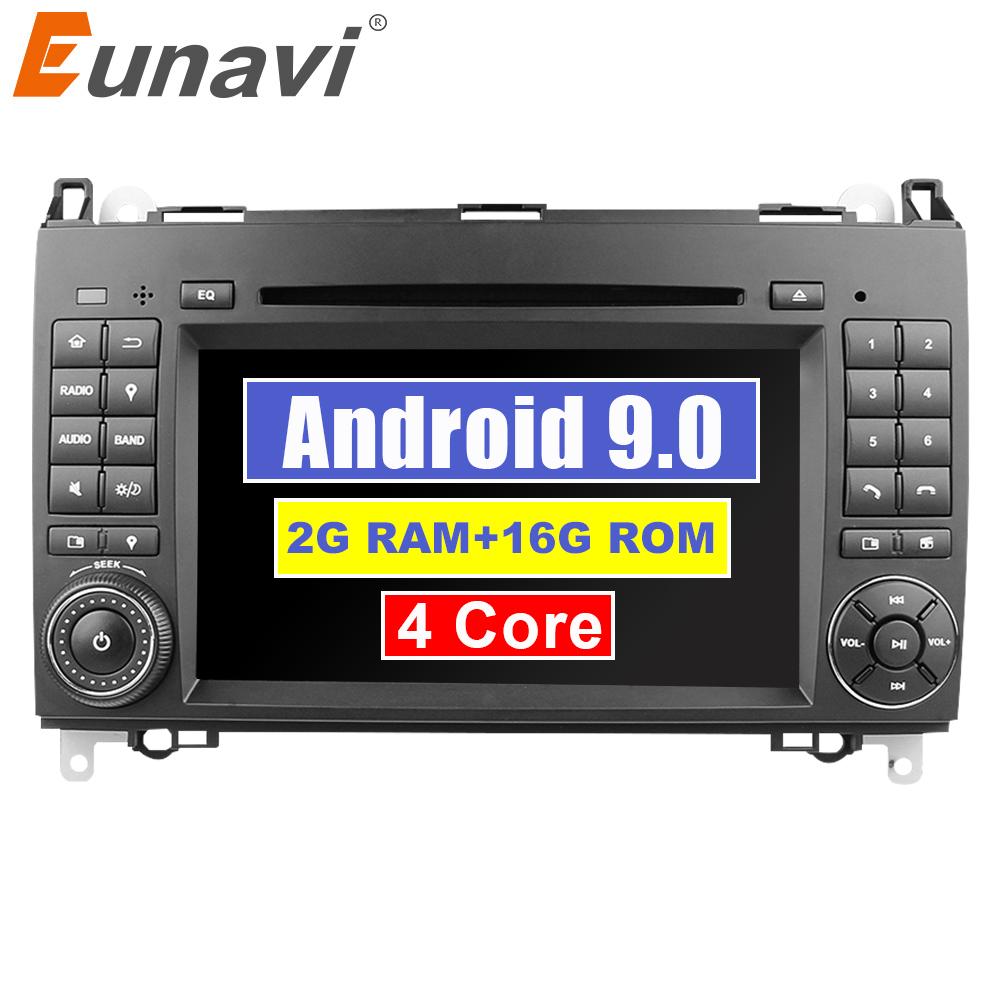 Eunavi TDA7851 Android 9.0 Car DVD multimedia Player For Mercedes Benz Sprinter W209 W169Viano Vito B200 A160 Radio Stereo GPS