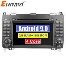 Load image into Gallery viewer, Eunavi TDA7851 Android 9.0 Car DVD multimedia Player For Mercedes Benz Sprinter W209 W169Viano Vito B200 A160 Radio Stereo GPS