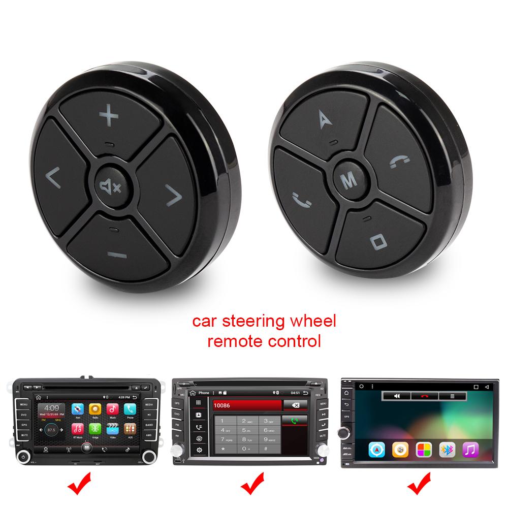 Eunavi Universal Car Steering Wheel controller 4Key Music DVD GPS Navigation Car Steering Wheel Radio Remote Control Buttons