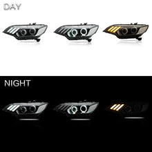 Load image into Gallery viewer, VLAND Headlamp Car Headlights Assembly For Honda Fit/Jazz 2014-2019 Headlight LED DRL With Moving Turn Signal Dual Beam Lens