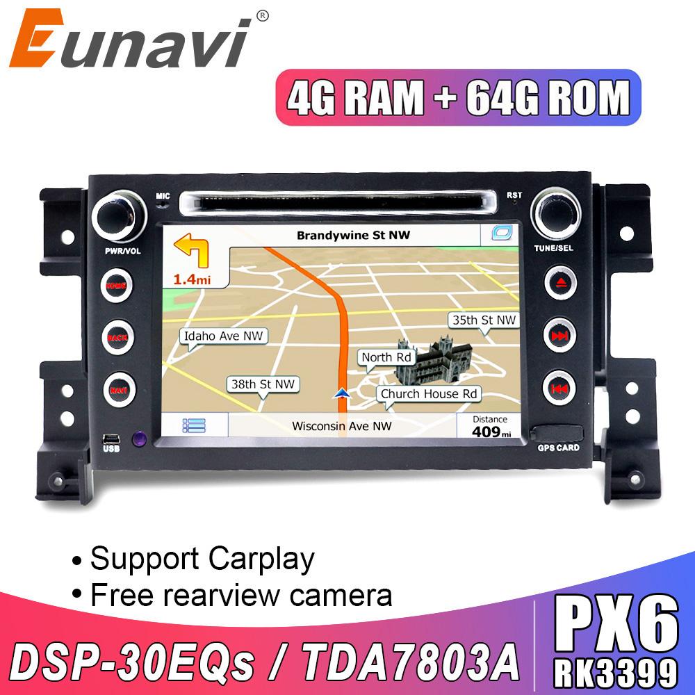 Eunavi 2 DIN Android car multimedia player for Suzuki Grand Vitara 2005-2012 auto radio dvd 2din Stereo GPS Video navigation