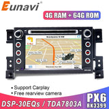 Eunavi 2 DIN Android car multimedia player for Suzuki Grand Vitara 2005-2012 auto radio dvd 2din Stereo GPS Video navigation