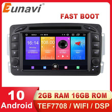 Załaduj zdjęcie do przeglądarki galerii, Eunavi 7 &quot;samochodowy odtwarzacz dvd z systemem Android GPS dla Mercedes Benz CLK W209 W203 W463 Wifi DSP RDS Bluetooth radio stereo audio odtwarzacz multimedialny