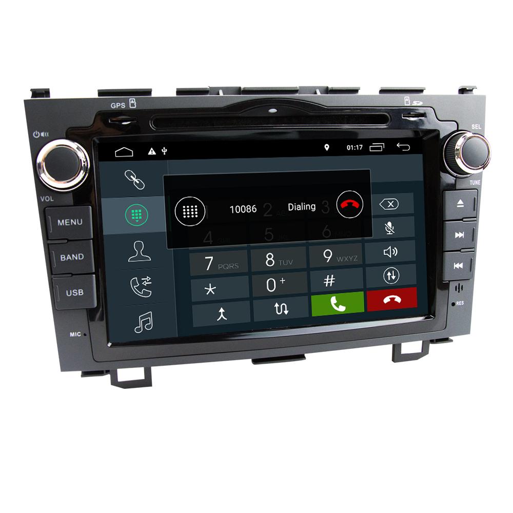 Eunavi 2 Din Android 10 samochodowy odtwarzacz dvd dla Honda CRV 2006 2007 2008 2009 2010 2011 radio samochodowe stereo 1024*600 HD TDA7851 DSP 4G