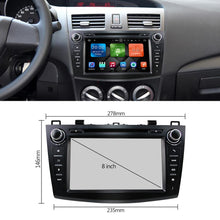 Załaduj zdjęcie do przeglądarki galerii, Eunavi Android 9 Car DVD for MAZDA 3 2007-2012 2 din Multimedia radio stereo player gps navigation 1024*600 HD dsp Octa core