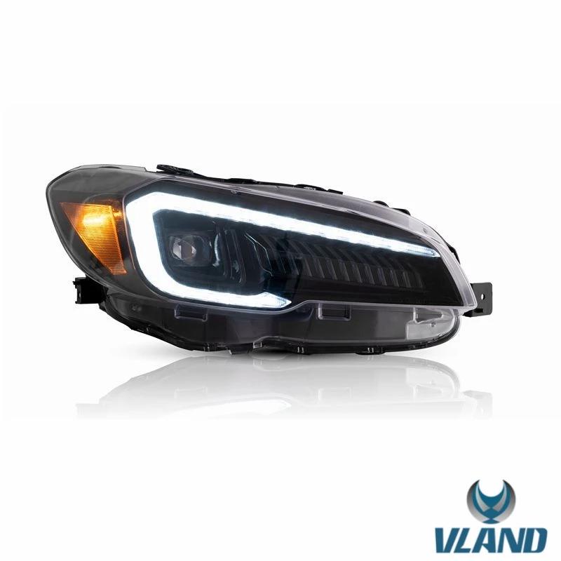 VLAND Factory For WRX 2015-UP With Squential Indicator in LED Dual beam Lens Design Plug And Play