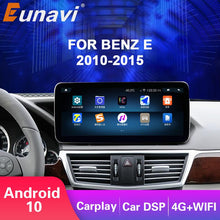 Cargar imagen en el visor de la galería, Eunavi Android Car Radio stereo Multimedia Video Player For Mercedes Benz E class W207 W212 C238 C207 Car GPS Navigation 4G