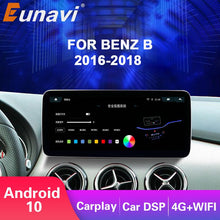 Załaduj zdjęcie do przeglądarki galerii, Eunavi Android 10 Car Radio GPS Stereo For Mercedes Benz B Mercedes benz B Class W246 B150 B200 B220 B250 2016-2018 4G WIFI