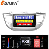 Eunavi Android system 2 din car multimedia radio player for Hyundai Tucson IX35 2014-2016 gps navigation headunit 4G 64GB no dvd