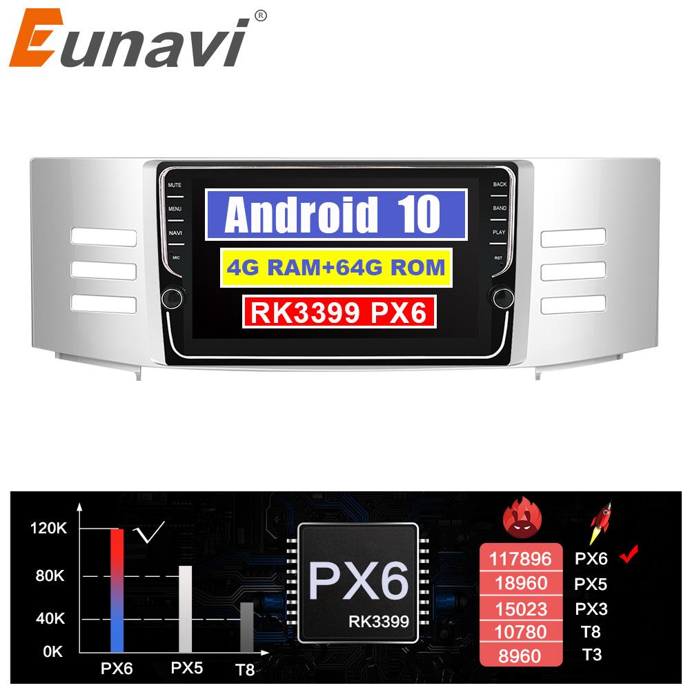 Eunavi Android car radio stereo multimedia for Toyota Reiz 2005-2009 double 2 din headunit TDA7851 GPS Navigation audio pc