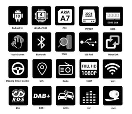 Eunavi Tesla Style Android 11 Car Radio For Lexus ES ES250 ES300 ES330 10.4