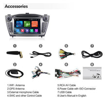 Charger l&#39;image dans la galerie, Eunavi 2 Din Android 9.0 Car Radio Multimedia Player For Hyunda Ix35 Tucson 2009-2015 DVD autoradio stereo GPS 2din headunit PC