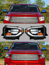 Laden Sie das Bild in den Galerie-Viewer, VLAND Headlamp Car Headlights Assembly for Toyota Tundra 2014 2015 2017-2020 Head light