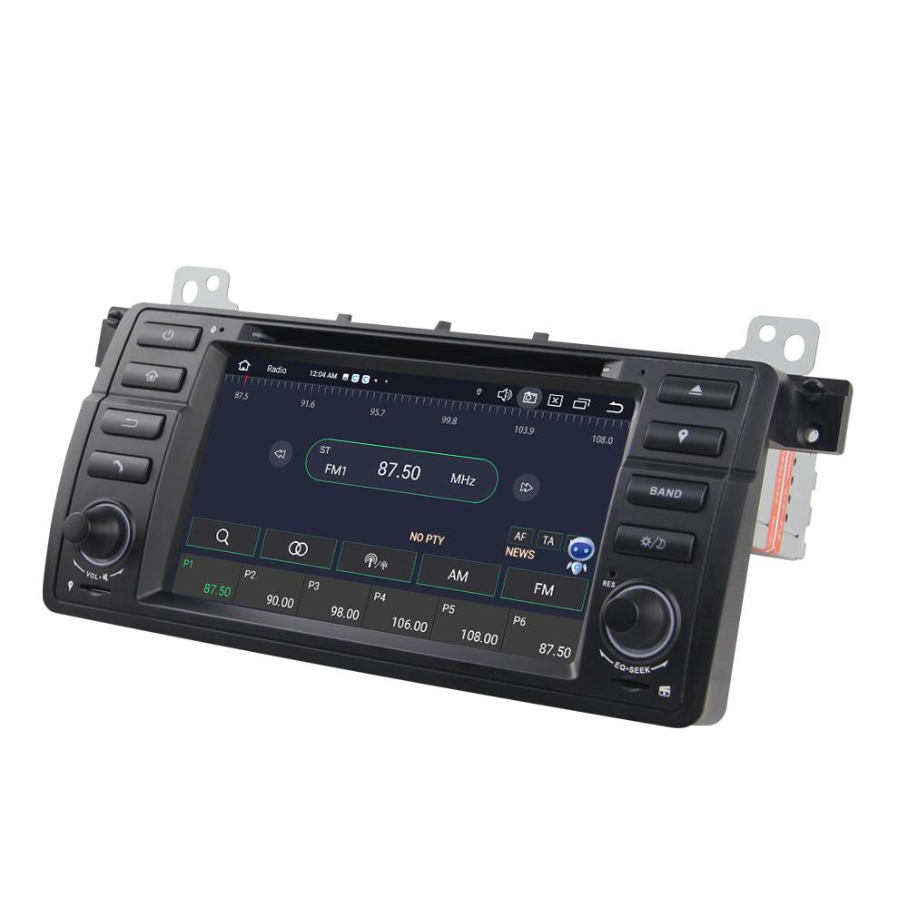 Eunavi Android 12 7862c Car Radio DSP Multimedia Player For BMW E46 M3 318/320/325/330/335 Autoradio Video GPS Navigation 4G IPS