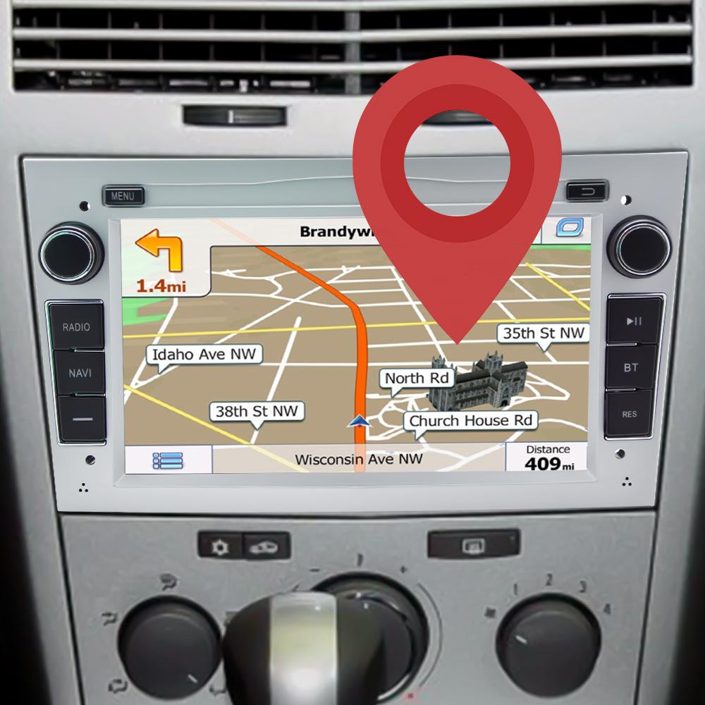 Eunavi 2 Din Radio samochodowe z androidem dla opla Vectra C Zafira B Corsa D C Astra H G J Meriva Vivaro multimedialna nawigacja gps bez DVD