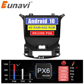 Eunavi auto radio System Car multimedia player for Chevrolet cruze 2015 Radio Stereo Android GPS Navigation Touch screen HD