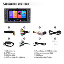 Load image into Gallery viewer, Eunavi 2 Din Car Radio GPS For Corolla Toyota Terios Hilux VIOS Old Camry RAV4 Land Cruiser Prado 2000 - 2008 Multimedia Player