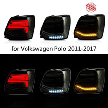 Cargar imagen en el visor de la galería, VLAND Tail lights Assembly for Volkswagen Polo 2011-2017 Taillight Tail Lamp with Turn Signal Reverse Lights LED DRL light