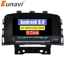 Charger l&#39;image dans la galerie, Eunavi Octa Core 4GB RAM Android 8.0 Car DVD Player For Buick Verano Vauxhall Opel Astra J Car Radio GPS Navi Head Unit Stereo