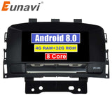 Eunavi Octa Core 4GB RAM Android 8.0 Car DVD Player For Buick Verano Vauxhall Opel Astra J Car Radio GPS Navi Head Unit Stereo