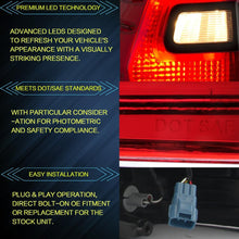 Załaduj zdjęcie do przeglądarki galerii, VLAND Tail Lights Assembly For Toyota Land Cruiser Prado 2010-2016 Taillight Tail Lamp Turn Signal Reverse Lights LED DRL Light