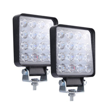 Load image into Gallery viewer, Square Ultra-thin 160W Off-road Vehicle Spotlight LED Work Light Spot Flood LED Light Bar LED Light