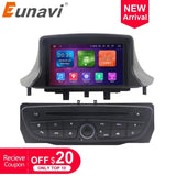 Eunavi 1 Din Android 9 Radio samochodowe Stereo Multimedia dla Renault Megane 3 Fluence 2009-2015 GPS TDA7851 4G 64GB odtwarzacze MP3 RDS BT