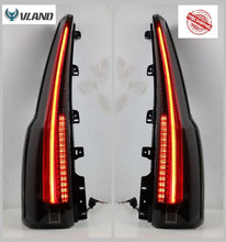 Cargar imagen en el visor de la galería, VLAND Tail Lamps Fit For Tahoe/Suburban  Full LED Taillights With DRL+Brake+Reverse Light+Red Turn Signal 2015-2016