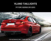 Załaduj zdjęcie do przeglądarki galerii, Vland Car Lamp Assembly For BMW F30 Tail Lights 2013-2019 F80 M3 LED Taillamps M4 Design 320 325i LED Signal With Sequential