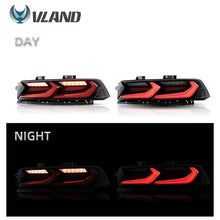 Load image into Gallery viewer, Vland Car Lamp Assembly For Chevrolet Camaro New 5th Gen Full LED Corvette C8 Style Rear Lights 2014 - 2015 Tail Lights